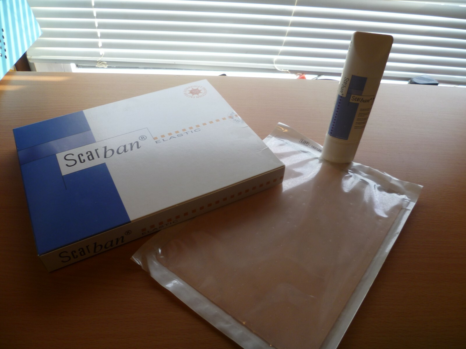 SCARBAN Silikonverband waschbar 15x20 cm/1 St+Reinigung Seife 50 ml Anti-Narbe !