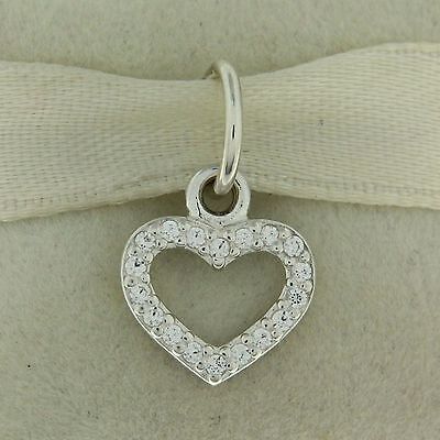 Authentic Pandora 390325CZ Be My Valentine Heart Pendant Charm Bead Clear  CZ | eBay