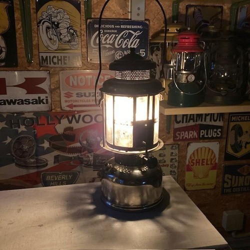 Coleman Lantern April 1929 Old Coleman L327 Quick Light Logo mica glove, service - 第 2/10 張圖片