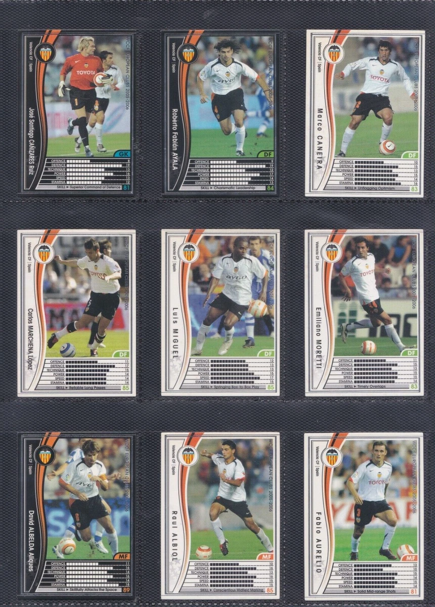 2005-06 Panini WCCF European Clubs - David Villa #320/336 for sale