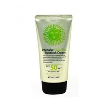 3W CLINIC Intensive Sunblock Cream 70mL SPF50 PA   Green Tea