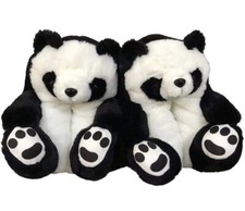 teddy bear house slippers     READ DESCRIPTION    