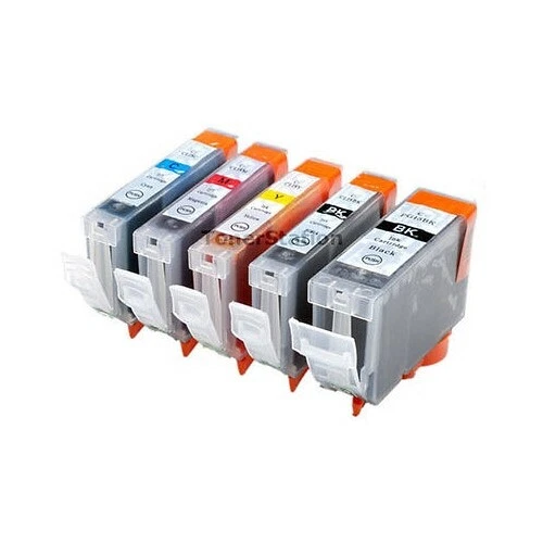 18x INK for CANON PIXMA iP4200R iP5200R MP800R MP610 CLI-8 BK/C/M/Y PGI-5 BK  - Picture 1 of 1