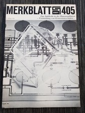 Merkblatt Stahl, Beratungsstelle f&uuml;r Stahlverwendung, Heft 405