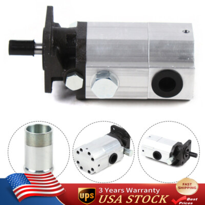 For Speeco Huske Hydraulic Pump 2 Stage Gear 16 GPM Log Splitter Pump USA