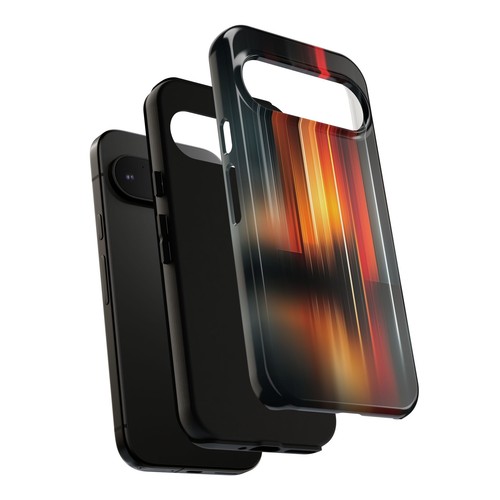 Fiery Echoes Radian Streaks Pattern - Phone Case for iPhone, Galaxy, Pixel - 第 131/281 張圖片