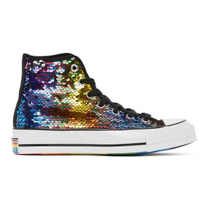 reversible sequin converse