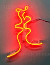 17" Kiss Me Love Minimalist Acrylic Neon Sign Light Lamp Visual Beer Bar Club JY