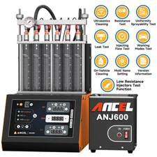 ANCEL ANJ600 Ultrasonic Fuel Injector Cleaner Tester Tool GDI Resistance Test