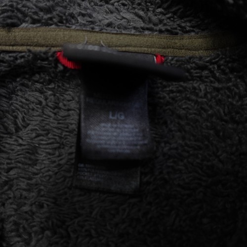 The North Face Chimborazo Fleece Jacket Mens L Beige Tan Sherpa Lined Full Zip - Picture 9 of 11