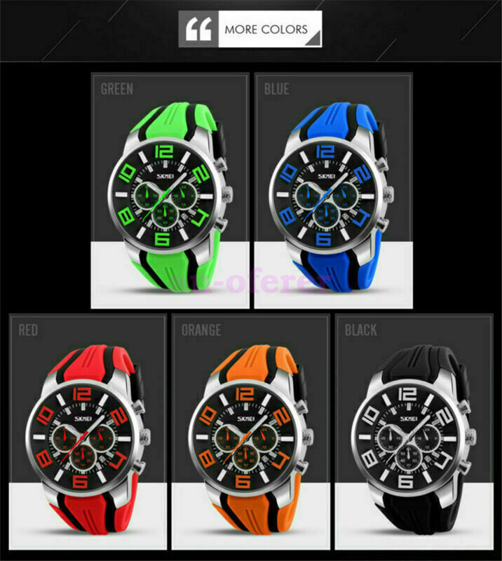 SKMEI Digital Sports Watch Mens Waterproof Resistant Casual Military