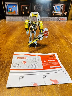 SUPERB COMPLETE 2005 Transformers Cybertron BRAKEDOWN Scout Key Instructions