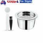 3pcs For ALDI Coffee Capsule Stainless Steel Capsules Reusable Refillable Pods