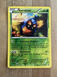 Pokémon TCG Karrablast Noble Victories 8/101 Reverse Holo NM