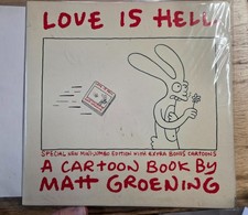 Matt Groening Love is Hell SIGNED/ DATED ACKBAR & JEFF SKETCH Matt Groening Love is Hell SIGNED/ DATED ACKBAR & JEFF SKETCH