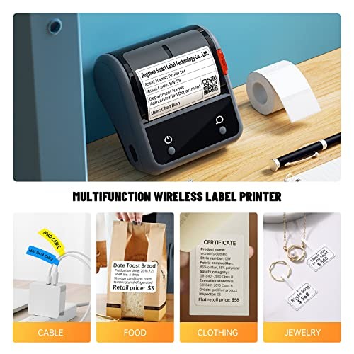 Upgraded B3S 3-Inch Thermal Label Maker Machine for Professional Printing Upgraded B3S 3-Inch Thermal Label Maker Machine for Professional Printing