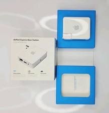 Apple Airport Express Base Station Wireless Router Model A1084 54 Mbps w/ Box
