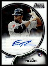 2011 Bowman Sterling Rookie Autographs Eric Thames Auto Toronto Blue Jays #23