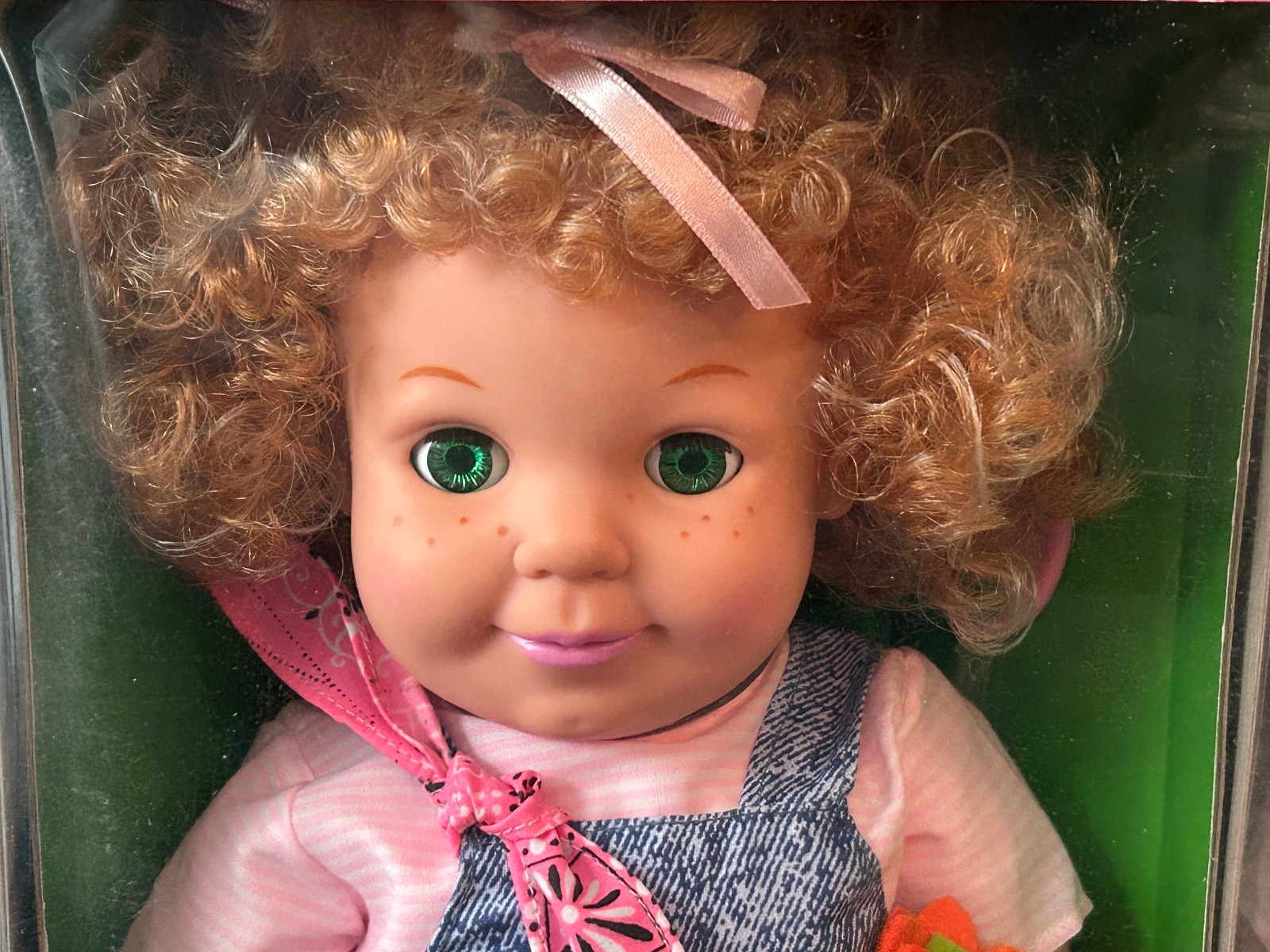 Vintage Mattell Lovable Babies Li'l Bit Country Girl & Boy  Doll  New in  Box