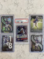 2020 Panini Justin Jefferson The Rookies Autograph 148/149 PSA 9 (5)card RC Lot