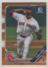 2019 Bowman Draft Chrome Orange Refractor 1/25 Denyi Reyes #BDC-142 2x4