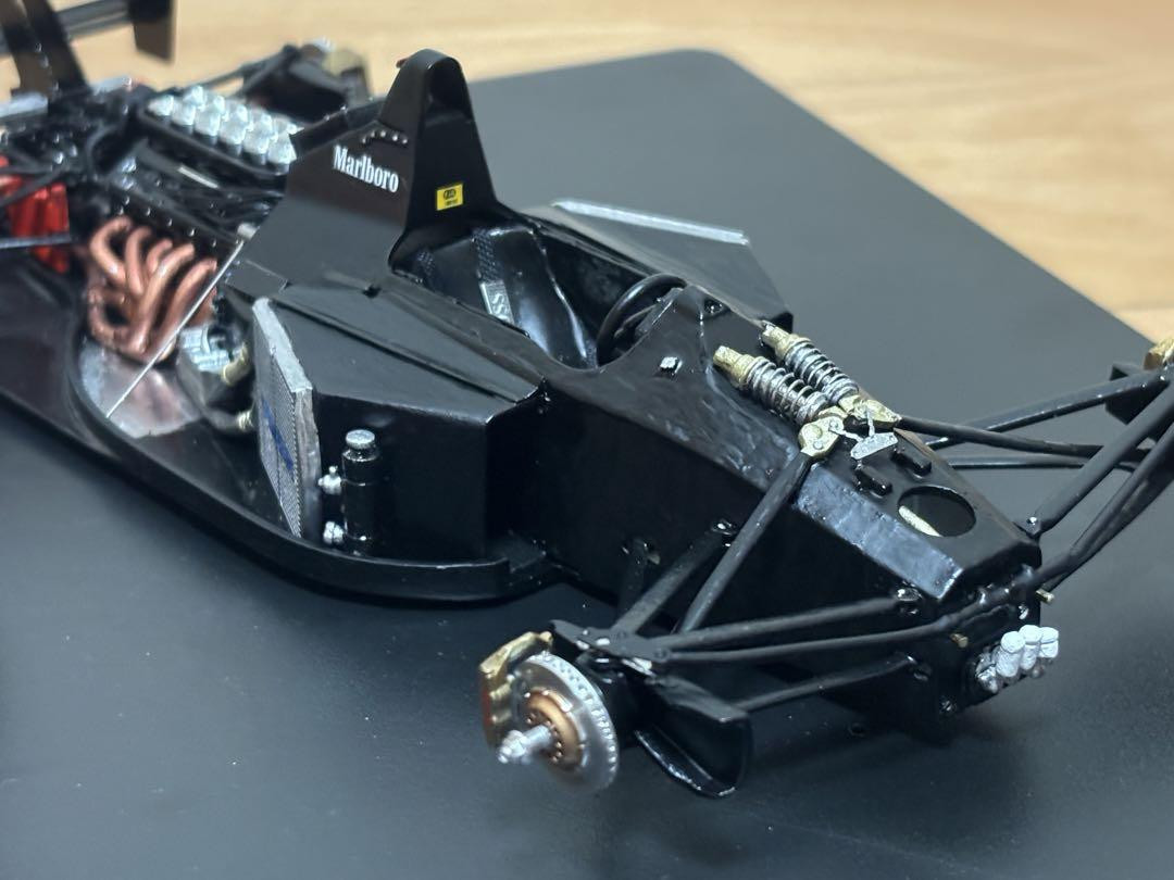 Model Factory Hiro McLaren Honda MP4/6 Japan GP 1/20 Scale Model Factory Hiro McLaren Honda MP4/6 Japan GP 1/20 Scale