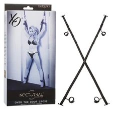 California Exotics - Nocturnal Over The Door Cross - Black