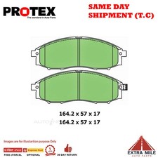 Protex Blue Brake Pad Set Front For Nissan Navara D22 3.2 D 1997-2008