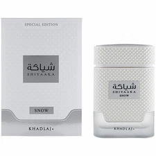 KHADLAJ SHIYAAKA SNOW EAU DE PARFUM FOR MEN 3.4 oz 100 ml