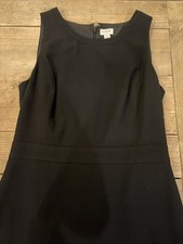 J.CREW Women's Sleeveless Dress Black/White, Size 4
