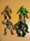 4 Vintage 1980s MOTU Masters of the Universe He-Man Figures LOT of See Pics
