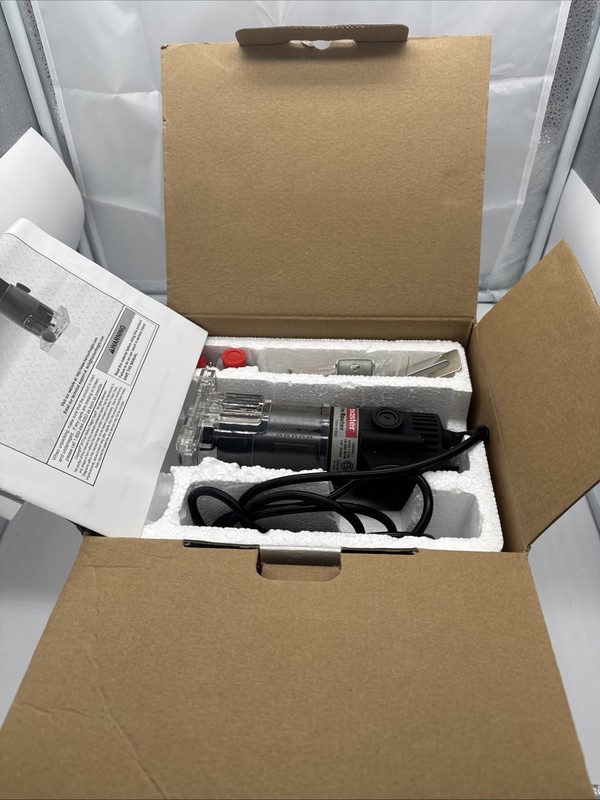 Drill Master Corded Electric 1/4" Inch Trim Router 120V 62659 New