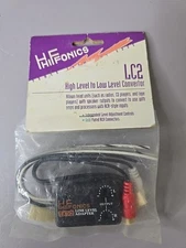 NOS Hi Fonics LC 2 High Level To Low Level Convertor Line Level Adapter