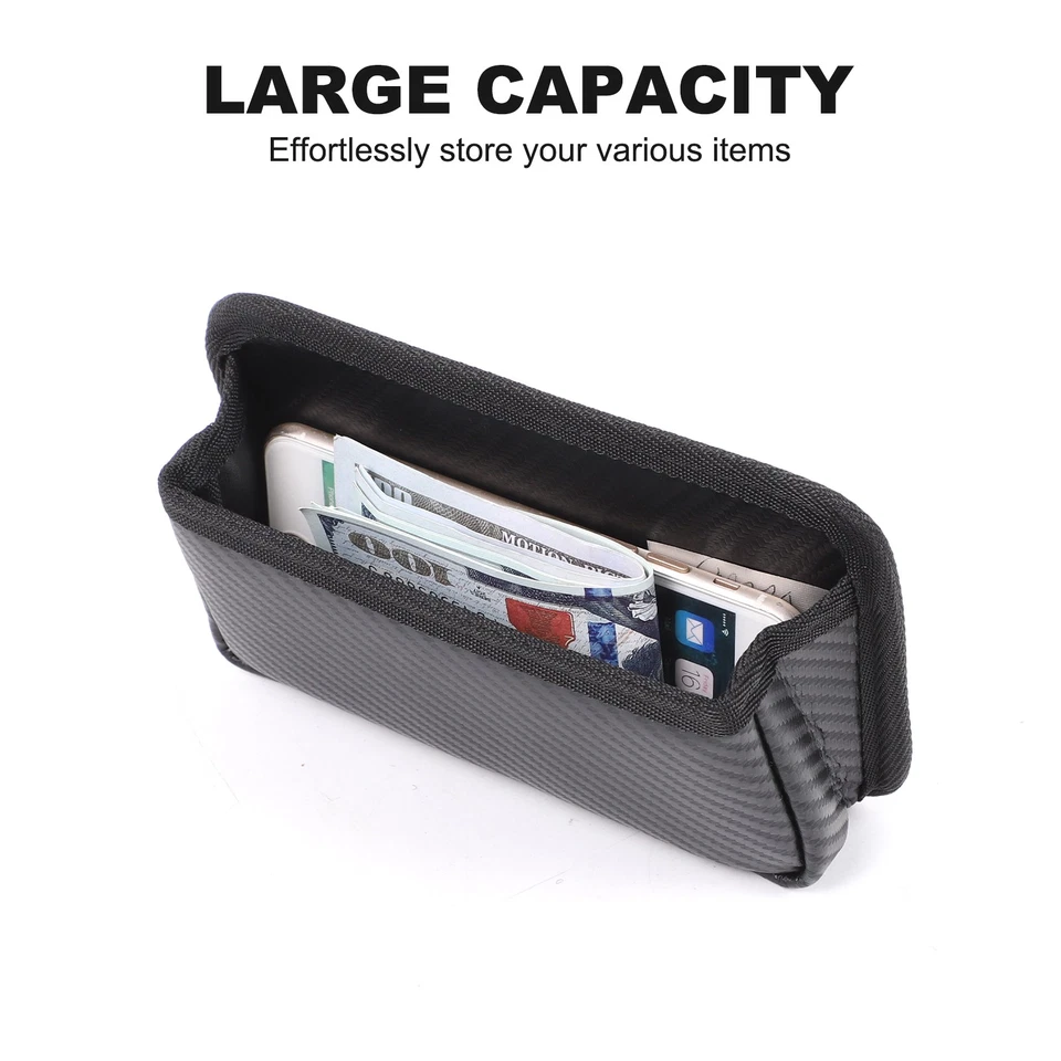 Carbon Fiber ABS Center Console Storage Bag Tray For Ineos Grenadier 2020+ - Image 4 of 4