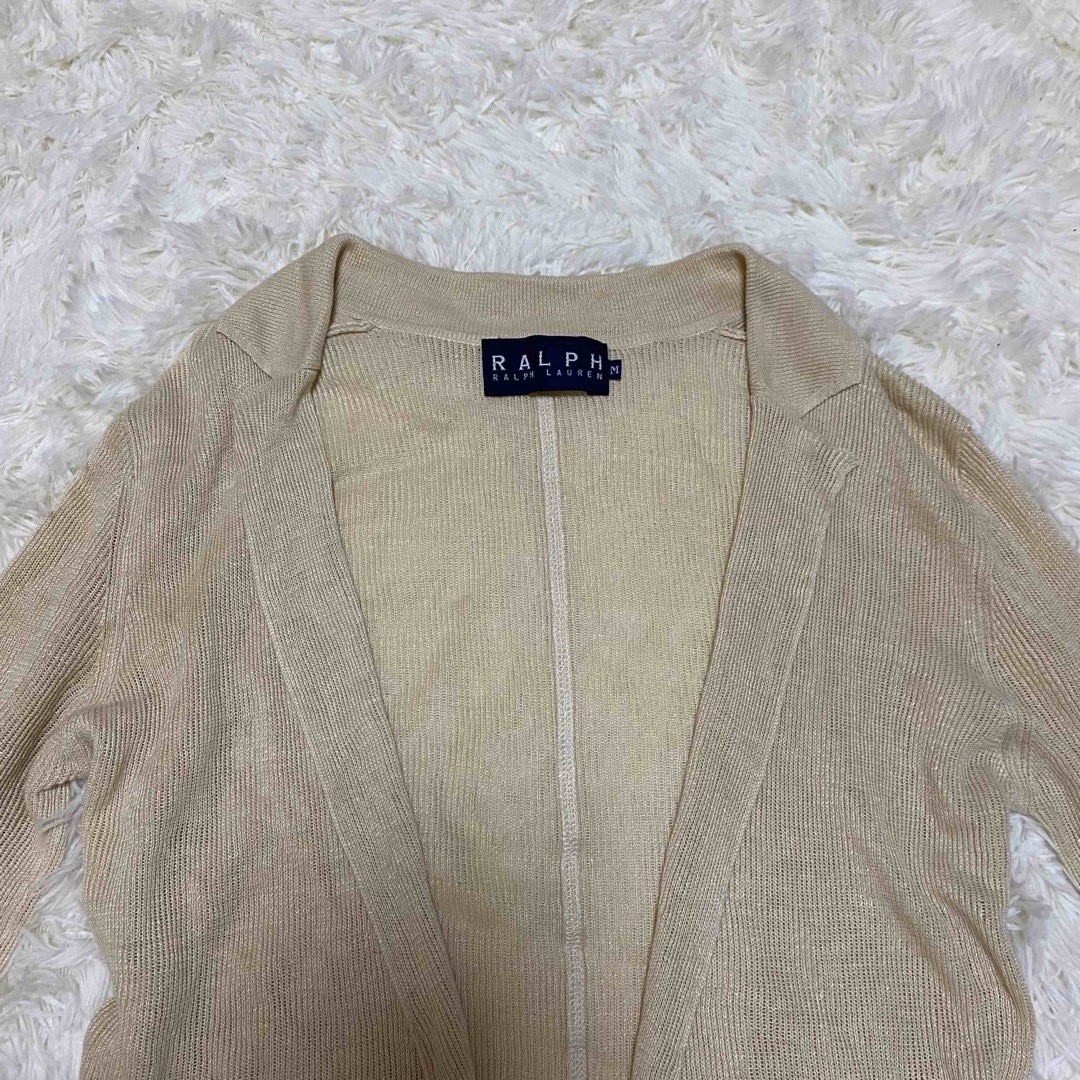 Rare Ralph Lauren Long Cardigan Belt Used Japan image 3