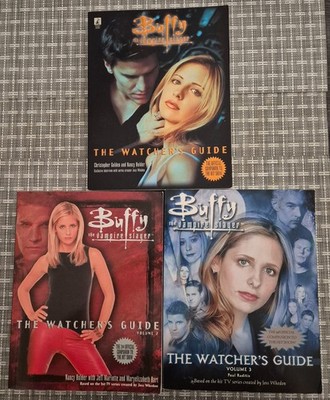 Buffy The Vampire Slayer Watcher s Guide Vol 1 2 3 Book Set