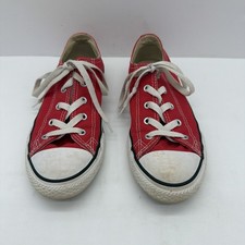 Converse All Star Street Sneakers Youth Size 3 Red