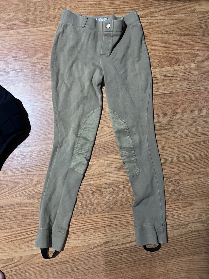Pantalones de montar TuffRider Jods para niñas talla 14 Foto 4 de 4