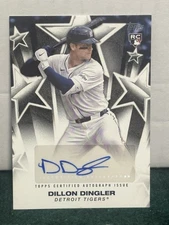 2025 Topps Series 1 Baseball Stars Dillon Dingler #BSA-DDI Rookie Auto RC