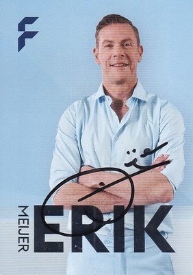 Erik MEIJER - Fussball-Nationalspieler Niederlande, Original-Autogramm!