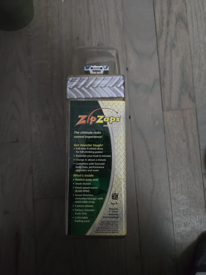 *NIB* ZipZaps Micro RC Monster Truck Spider-man RadioShack  - Image 3 of 4