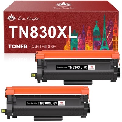 2PK TN830XL Toner for Brother Printer DCP-L2640DW HL-L2460DW L2405 MFC-L2820DW