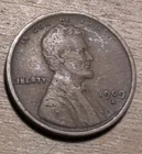 1909-S Lincoln Wheat Cent Penny San Francisco OriginaI Coin, Very Fine Condition