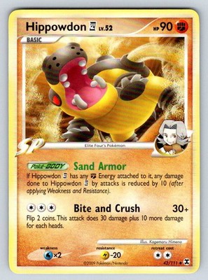 Normal Hippowdon E4 42/111 Rising Rivals