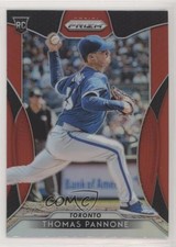 2019 Panini Prizm Tier III Red Prizm Thomas Pannone #237 s3g
