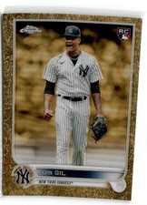 2022 TOPPS GILDED COLLECTION LUIS GIL RC 07/99 NEW YORK YANKEES #4