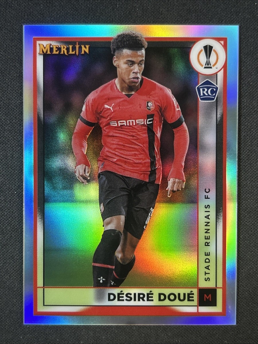 DESIRE DOUE 2022-23 Topps Merlin Chrome UEFA UCC Rookie REFRACTOR