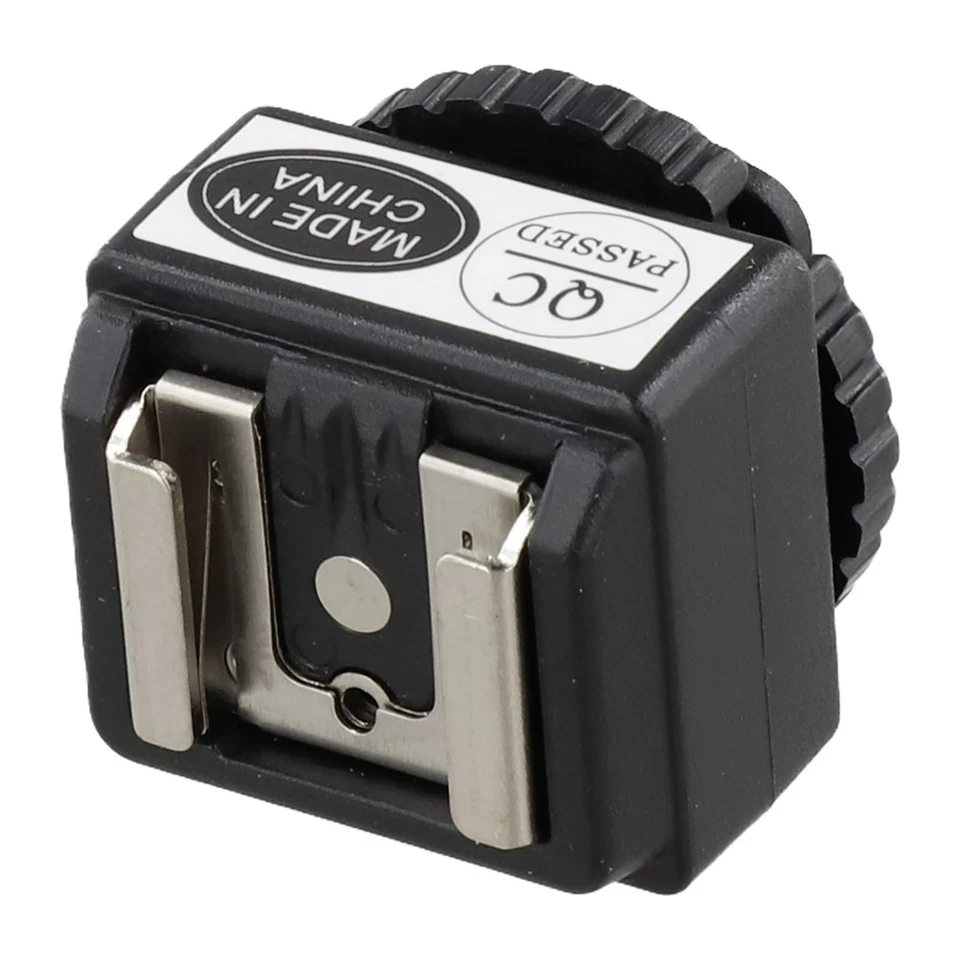 1x Hot Shoe Converter Adapter PC Sync Port Kit For Flash To Canon Camera New - Image 4 of 4