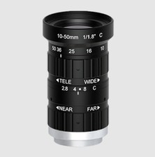 HIKROBOT Industrial Camera Lens MVL-HV1050M-6MP C-Mount 6MP 10-50mm  F2.8  1/1.8"