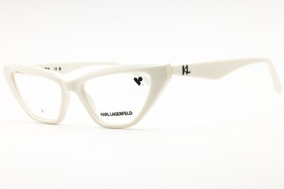 KARL LAGERFELD KL6175-105-53 Eyeglasses Frame Size 53mm 16mm 140mm WHITE Women 8